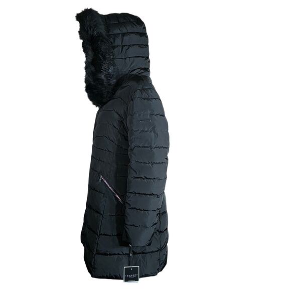 Laundry by Shelli Segal Long Down Jacket XL NWT - Picture 3 of 6